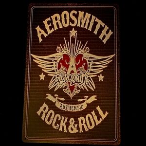 Aerosmith Band Decorative Aluminum Sign
